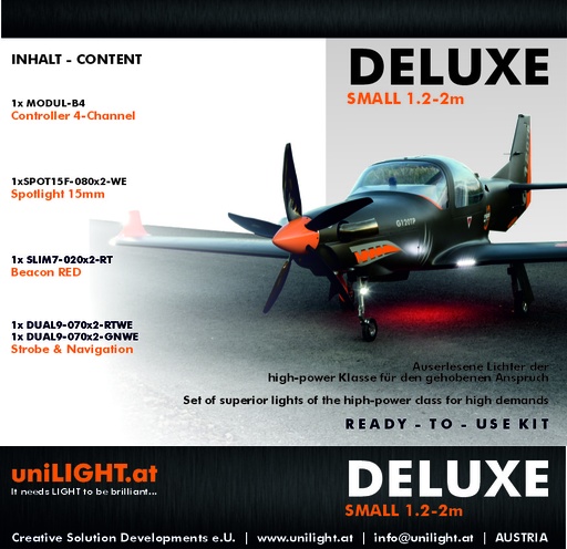 [SET-DLX-S] Set for Deluxe Series SMALL (1.2m-2m)