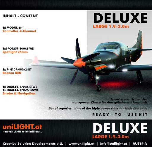 [SET-DLX-L] Set for Deluxe Series LARGE(1.9m-3m)