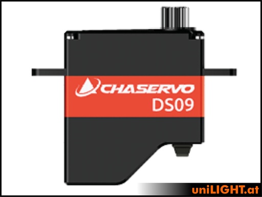 [CHA-DS09] CHASERVO DS09 9mm HV Servo 3,3-9,0V Steel gear