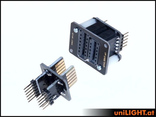 [HEADER-9P4S-RTR] HEADER connector, 9P4S contacts