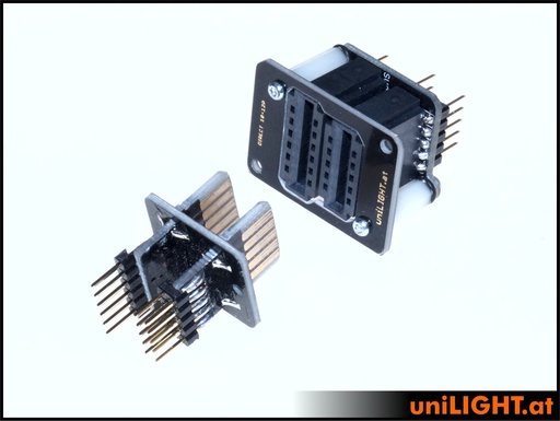 [HEADER-6P10S-DIY] HEADER-Connector, 6P10S contacts