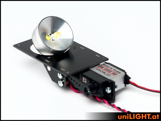 [FLIP30HVF-100x2-WE] 30mm Drop-Out Spotlight, 10Wx2, T-FUSE, HV