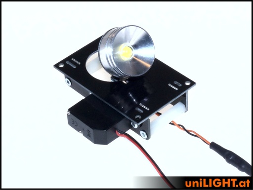 
20mm Drop-out spotlight, 4Wx2, HV